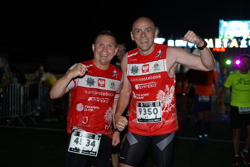 9. Nocny Wrocław Półmaraton - zdjęcia uczestników, 17 czerwca 2023 r.