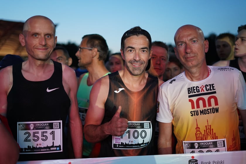 9. Nocny Wrocław Półmaraton - zdjęcia uczestników, 17 czerwca 2023 r.