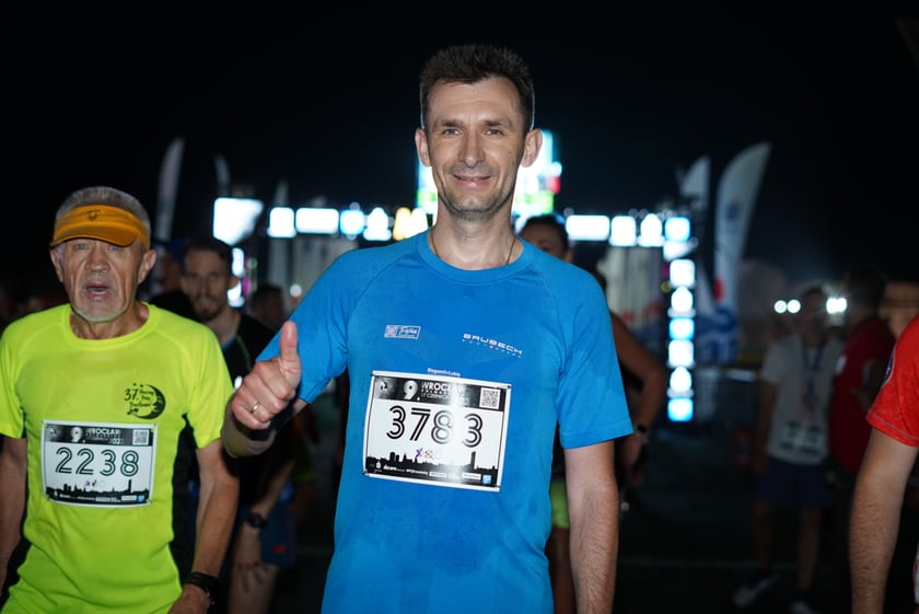 9. Nocny Wrocław Półmaraton - zdjęcia uczestników, 17 czerwca 2023 r.