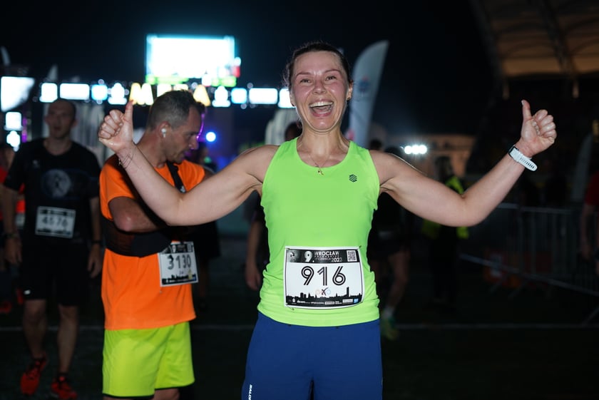 9. Nocny Wrocław Półmaraton - zdjęcia uczestników, 17 czerwca 2023 r.