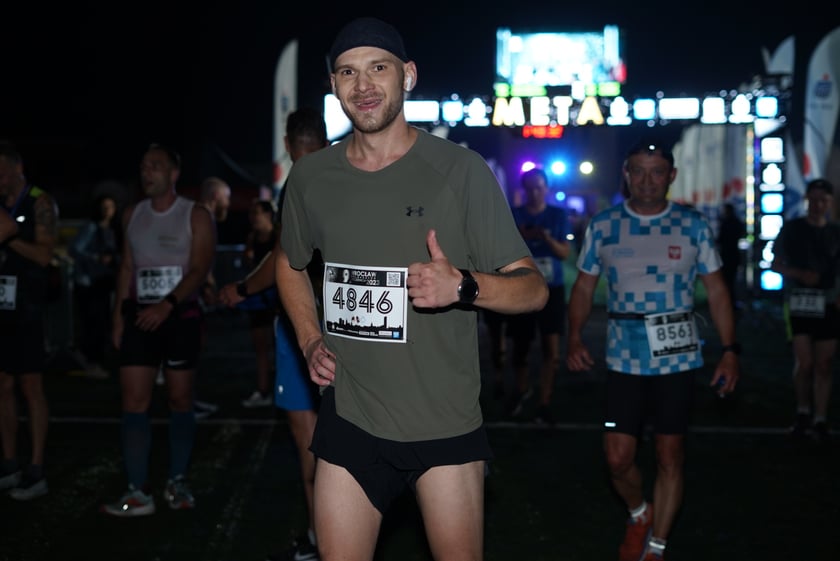 9. Nocny Wrocław Półmaraton - zdjęcia uczestników, 17 czerwca 2023 r.