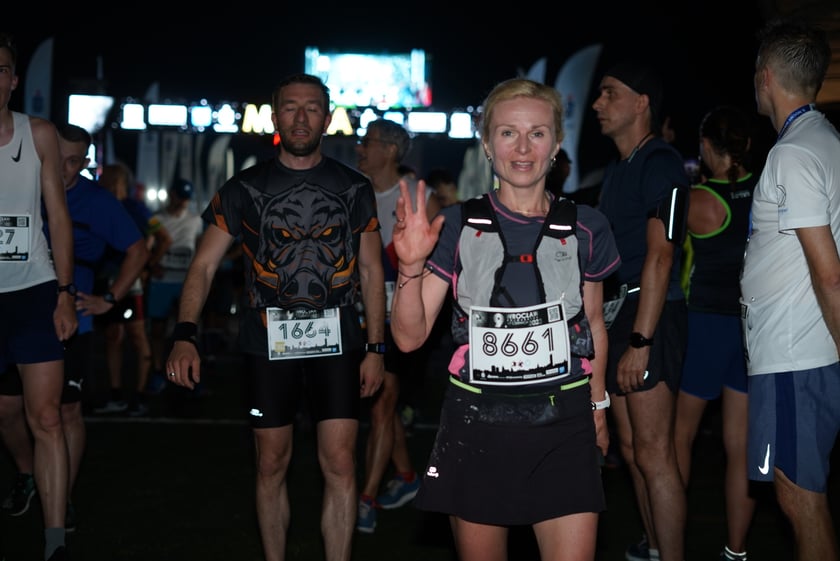 9. Nocny Wrocław Półmaraton - zdjęcia uczestników, 17 czerwca 2023 r.