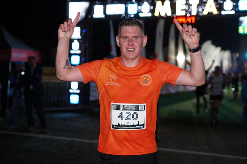 9. Nocny Wrocław Półmaraton - zdjęcia uczestników, 17 czerwca 2023 r.