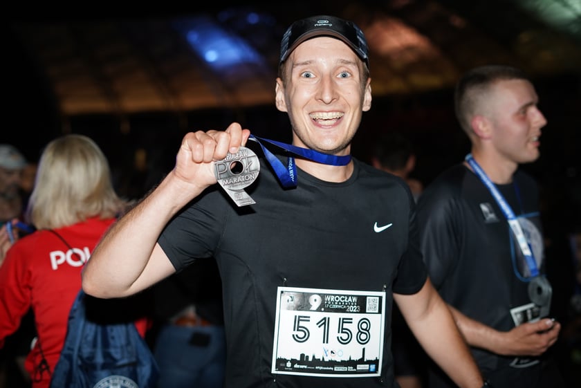 9. Nocny Wrocław Półmaraton - zdjęcia uczestników, 17 czerwca 2023 r.