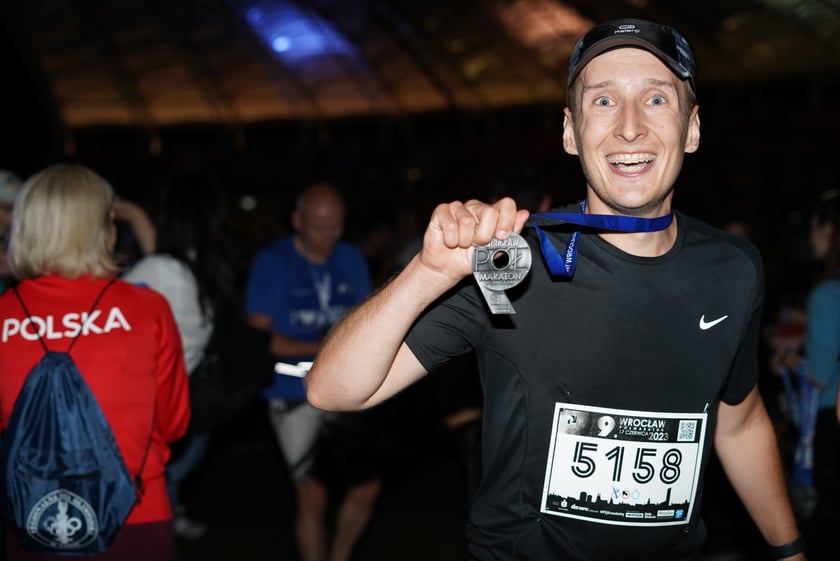 9. Nocny Wrocław Półmaraton - zdjęcia uczestników, 17 czerwca 2023 r.