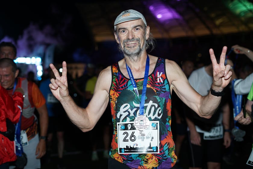 9. Nocny Wrocław Półmaraton - zdjęcia uczestników, 17 czerwca 2023 r.