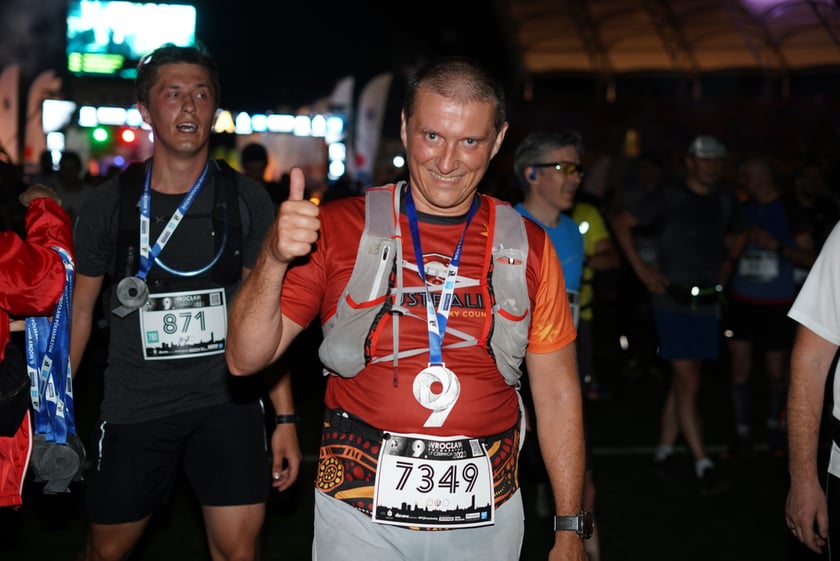 9. Nocny Wrocław Półmaraton - zdjęcia uczestników, 17 czerwca 2023 r.