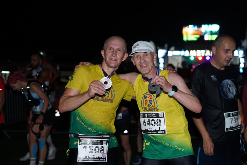 9. Nocny Wrocław Półmaraton - zdjęcia uczestników, 17 czerwca 2023 r.