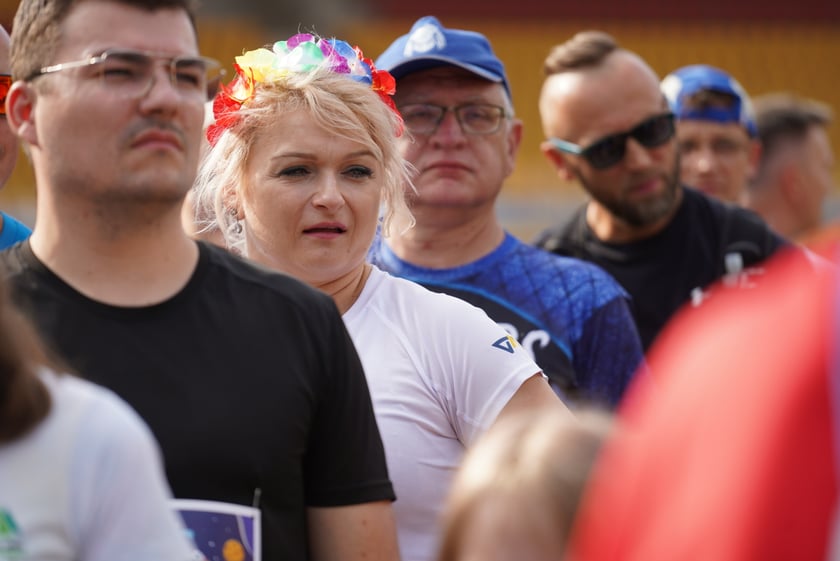 Uczestnicy Biegu Rodzinnego we Wrocławiu