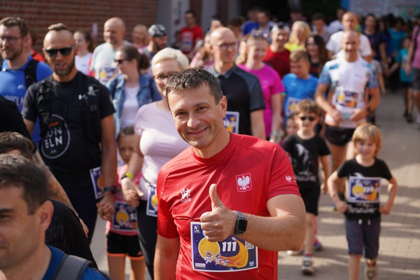 Uczestnicy Biegu Rodzinnego we Wrocławiu