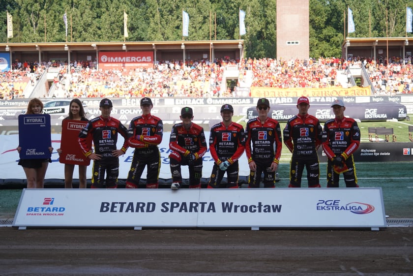 Zwycięski mecz Betardu Sparta Wrocław na swoim stadionie 9 lipca 2023