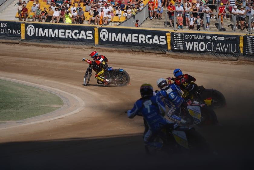 Zwycięski mecz Betardu Sparta Wrocław na swoim stadionie 9 lipca 2023