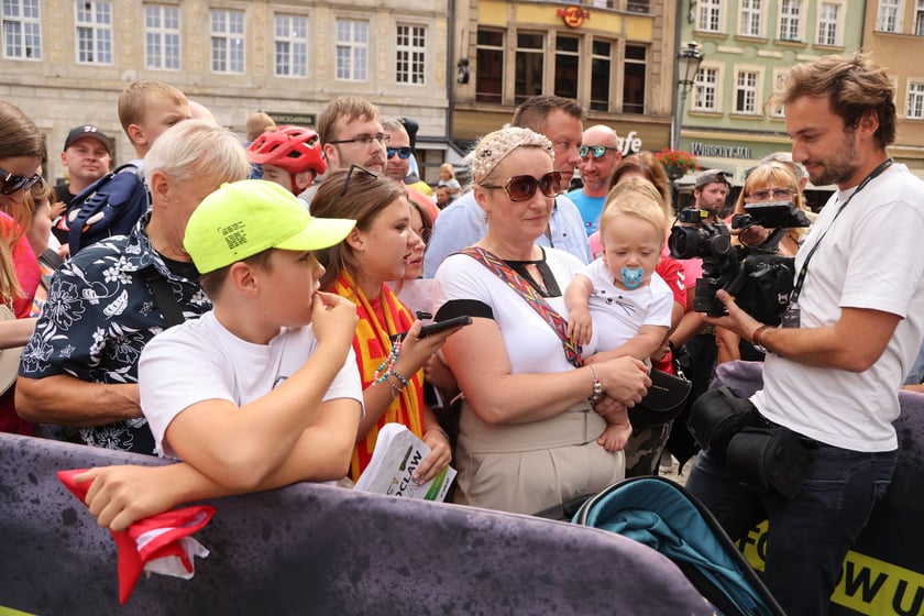 gwiazdy żużla na wrocławskim Rynku, 27.07.2023