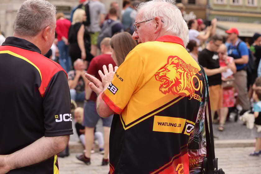 gwiazdy żużla na wrocławskim Rynku, 27.07.2023