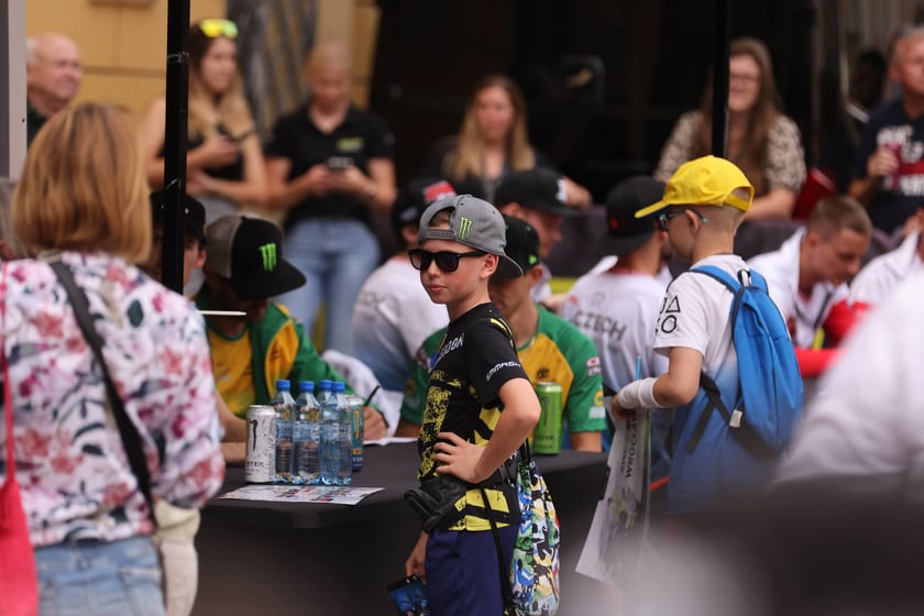 gwiazdy żużla na wrocławskim Rynku, 27.07.2023