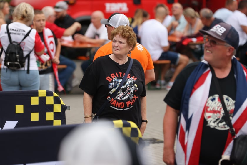 Kibice podczas Drużynowego Pucharu Świata w żużlu, Wrocław, 29 lipca 2023