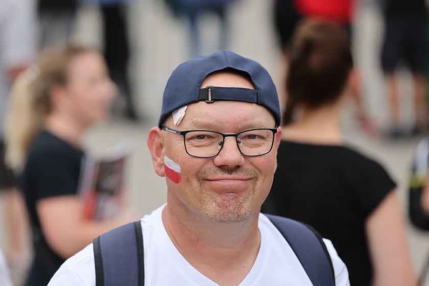 Kibice podczas Drużynowego Pucharu Świata w żużlu, Wrocław, 29 lipca 2023