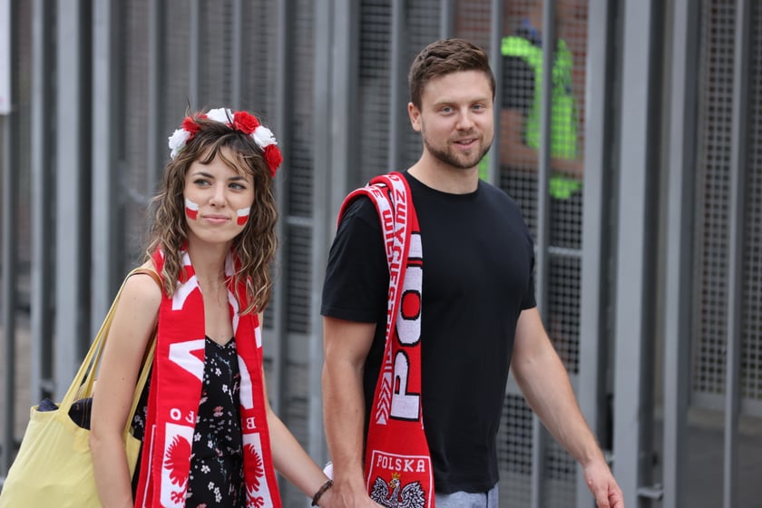 Kibice podczas Drużynowego Pucharu Świata w żużlu, Wrocław, 29 lipca 2023