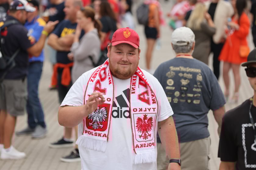 Kibice podczas Drużynowego Pucharu Świata w żużlu, Wrocław, 29 lipca 2023