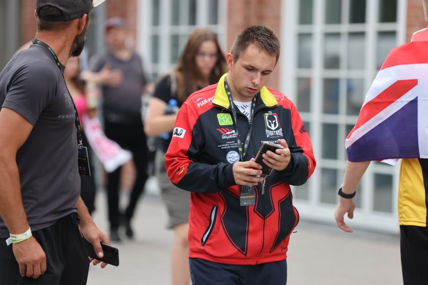 Kibice podczas Drużynowego Pucharu Świata w żużlu, Wrocław, 29 lipca 2023