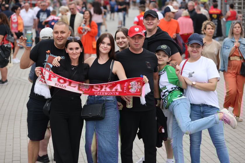 Kibice podczas Drużynowego Pucharu Świata w żużlu, Wrocław, 29 lipca 2023