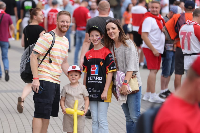 Kibice podczas Drużynowego Pucharu Świata w żużlu, Wrocław, 29 lipca 2023