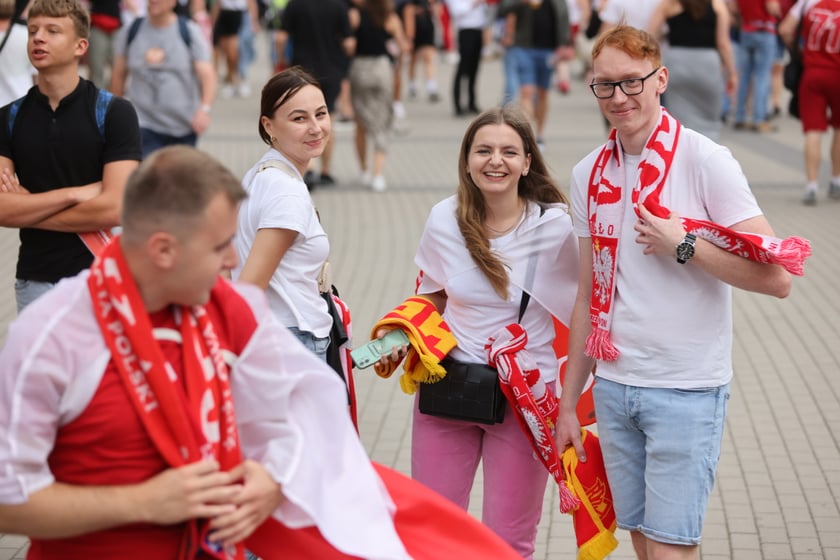Kibice podczas Drużynowego Pucharu Świata w żużlu, Wrocław, 29 lipca 2023