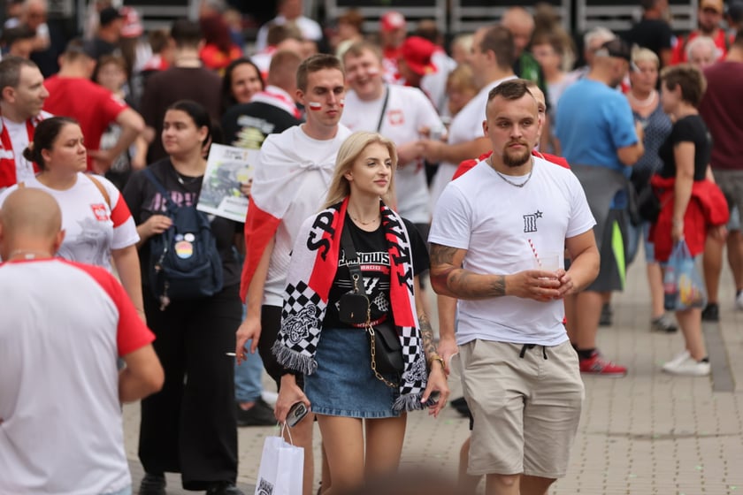 Kibice podczas Drużynowego Pucharu Świata w żużlu, Wrocław, 29 lipca 2023
