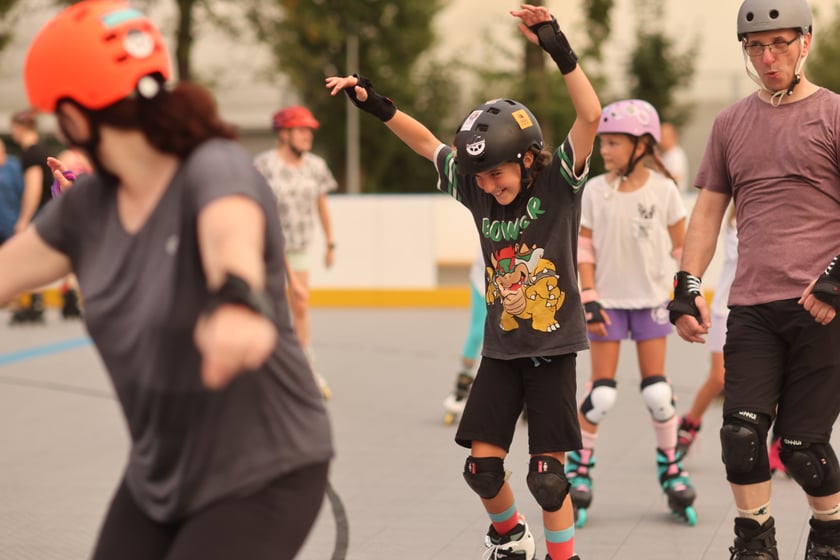Potańcówka na rolkach ? Skate Night Wrocław odbyła się w piątkowy wieczór (18 sierpnia)