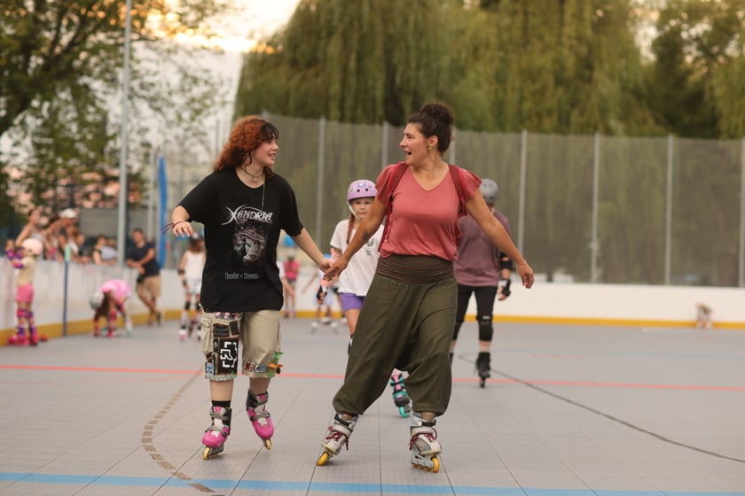 Potańcówka na rolkach ? Skate Night Wrocław odbyła się w piątkowy wieczór (18 sierpnia)