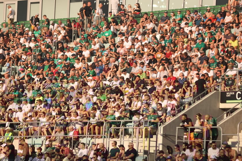 Mecz Śląsk Wrocław - Lech Poznań na Tarczyński Arena.