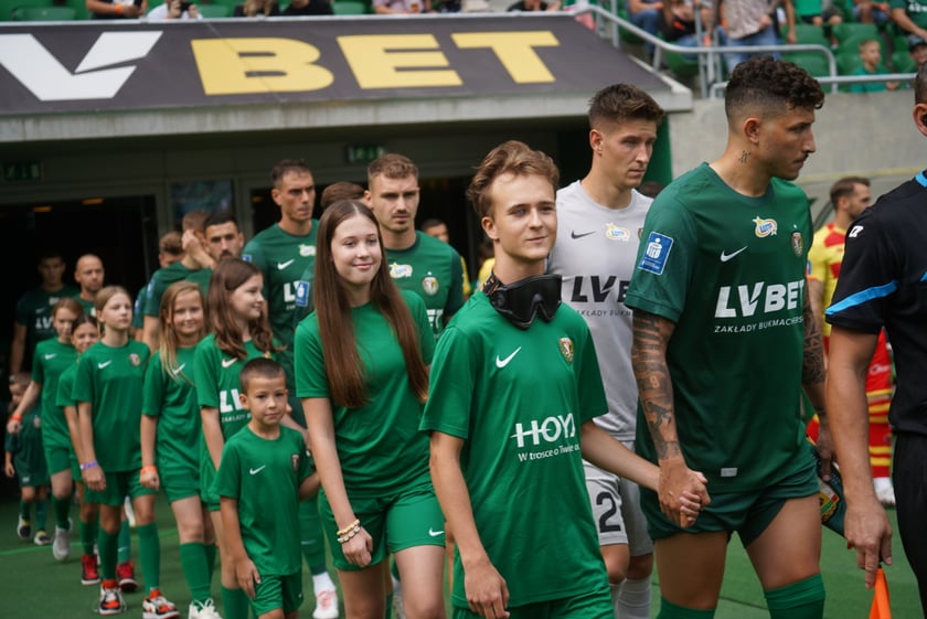 Mecz Śląska z Jagiellonią na Tarczyński Arena