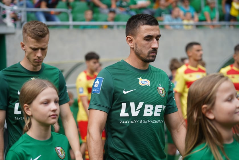Mecz Śląska z Jagiellonią na Tarczyński Arena