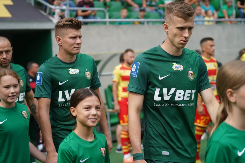 Mecz Śląska z Jagiellonią na Tarczyński Arena