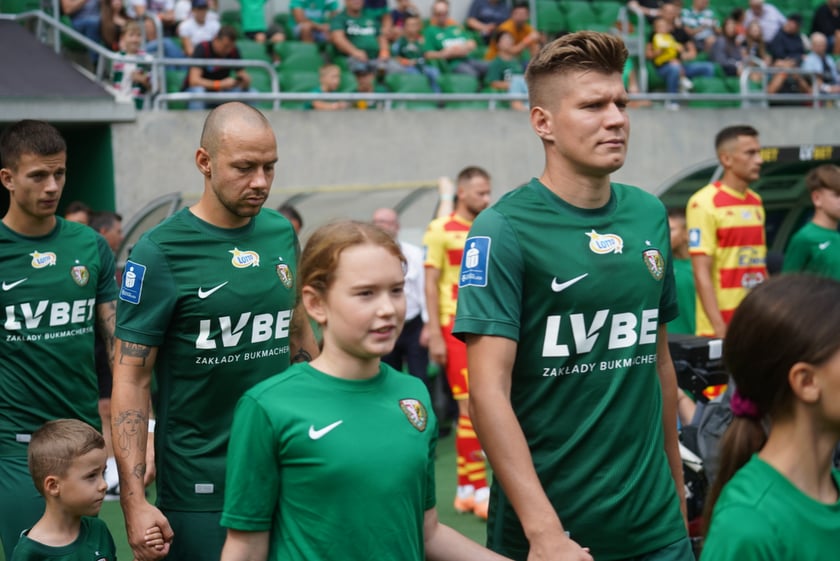 Mecz Śląska z Jagiellonią na Tarczyński Arena