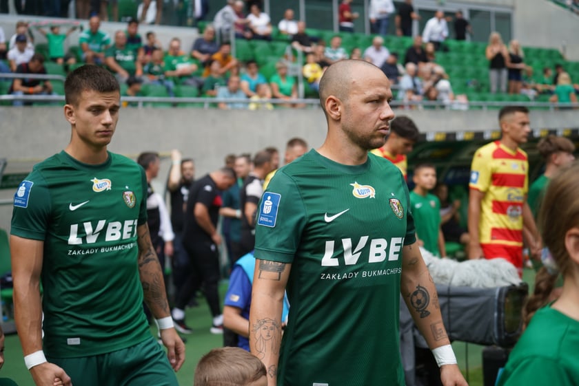 Mecz Śląska z Jagiellonią na Tarczyński Arena