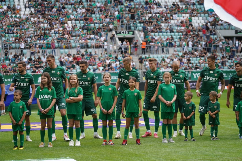 Mecz Śląska z Jagiellonią na Tarczyński Arena