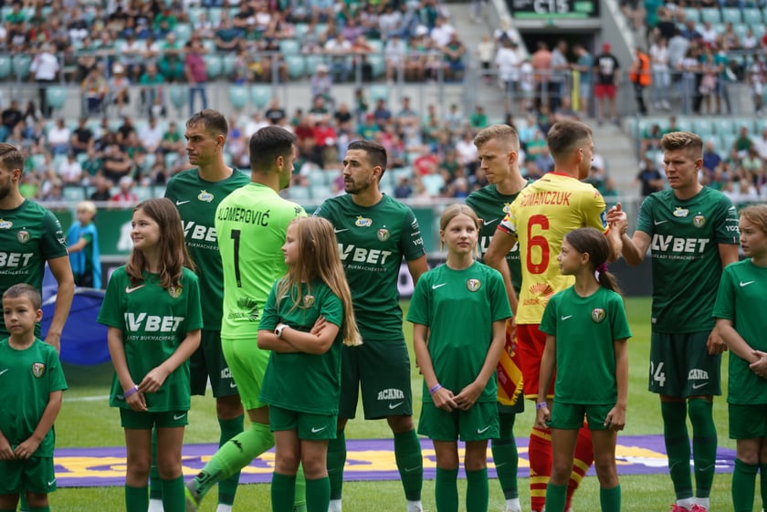 Mecz Śląska z Jagiellonią na Tarczyński Arena