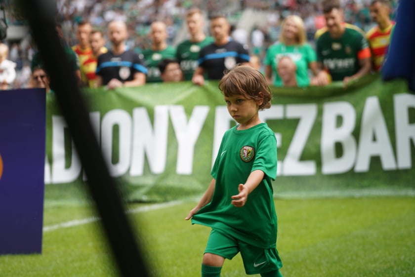 Mecz Śląska z Jagiellonią na Tarczyński Arena