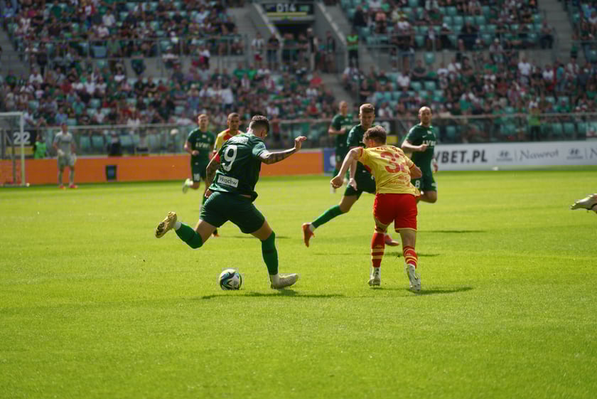 Mecz Śląska z Jagiellonią na Tarczyński Arena