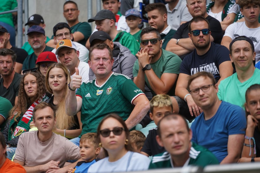 Mecz Śląska z Jagiellonią na Tarczyński Arena