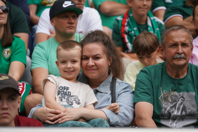 Mecz Śląska z Jagiellonią na Tarczyński Arena