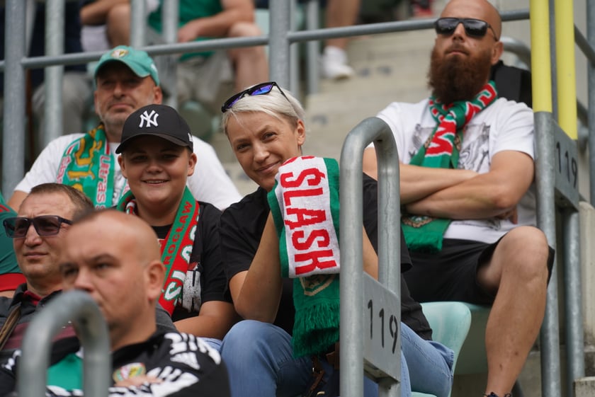 Mecz Śląska z Jagiellonią na Tarczyński Arena