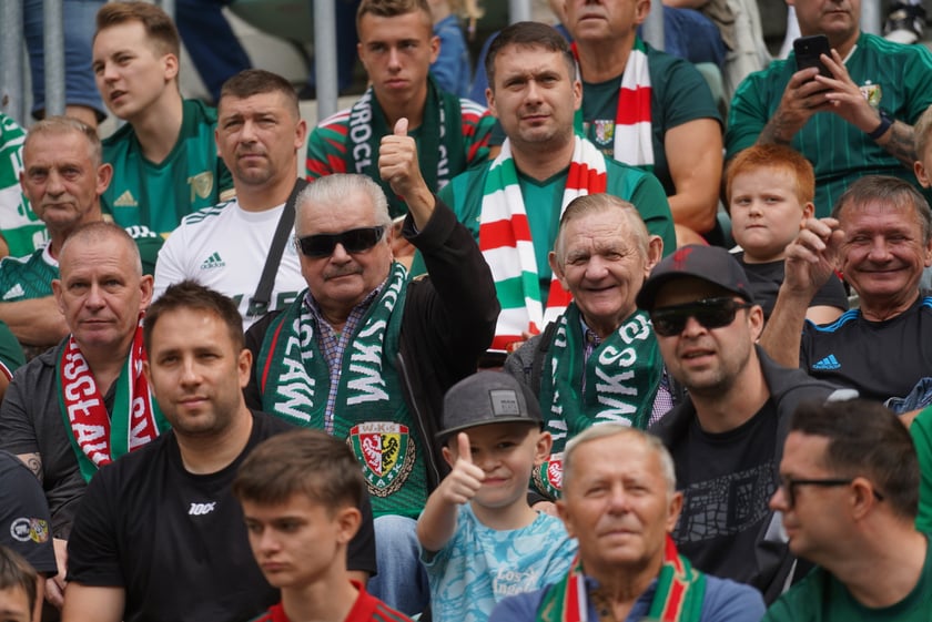 Mecz Śląska z Jagiellonią na Tarczyński Arena