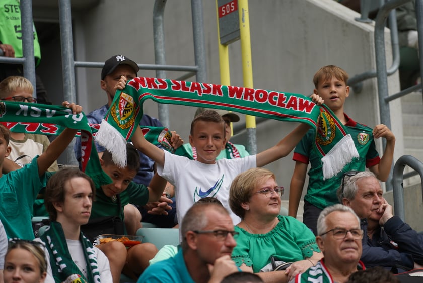 Mecz Śląska z Jagiellonią na Tarczyński Arena