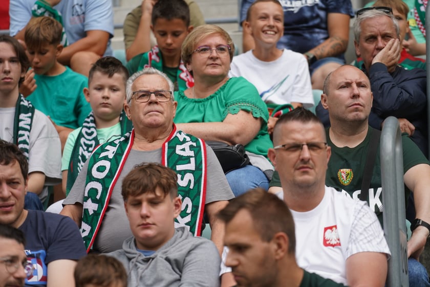 Mecz Śląska z Jagiellonią na Tarczyński Arena