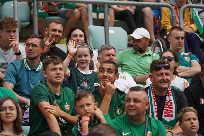 Mecz Śląska z Jagiellonią na Tarczyński Arena