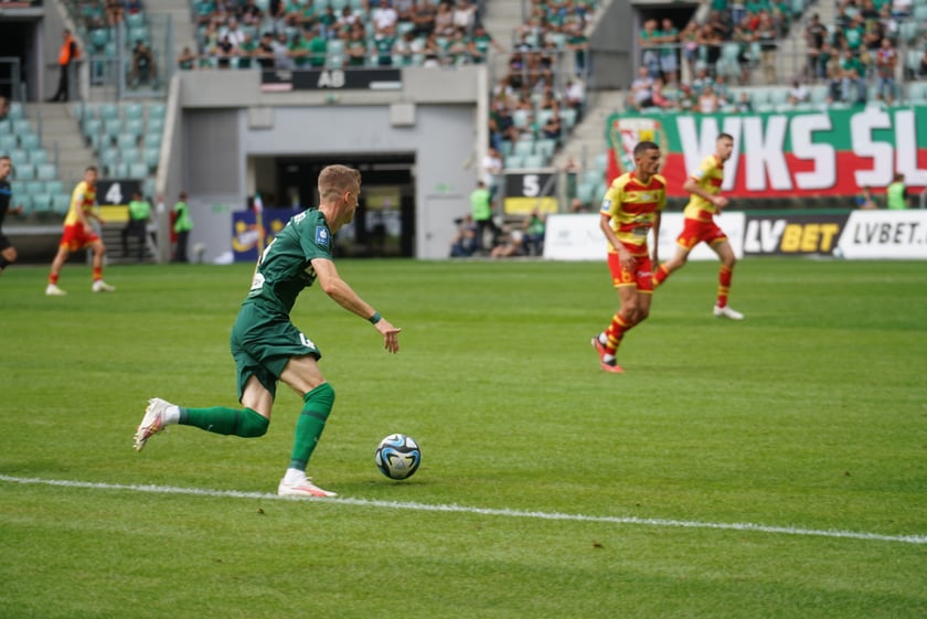 Mecz Śląska z Jagiellonią na Tarczyński Arena