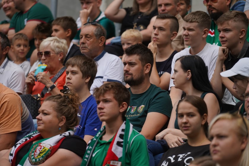 Mecz Śląska z Jagiellonią na Tarczyński Arena