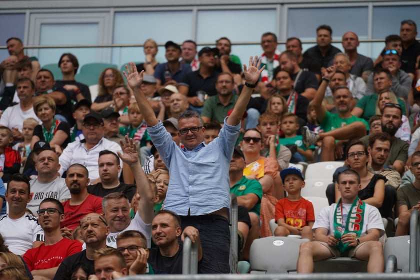 Mecz Śląska z Jagiellonią na Tarczyński Arena